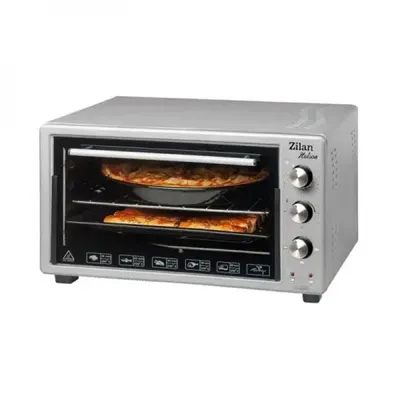 Cuptor Electric, 2 Tavi Incluse, Temperatura Maxima 300 Grade, Timer 90 Minute, Putere 1500W, Capacitate 45 l, Gri