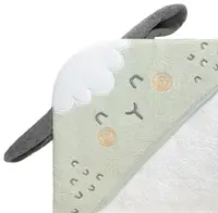 Prosop cu glugă pentru bebeluși KikkaBoo Sleepy Sheep - Teri, 90 х 90 cm