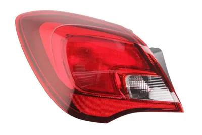 Stop tripla lampa spate stanga potrivit OPEL CORSA 3 usi dupa 2014 - ( exterior , Semnalizator alb, culoare sticla: rosu)
