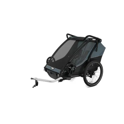 Carucior multisport double Thule Chariot Cab, Dark Gray