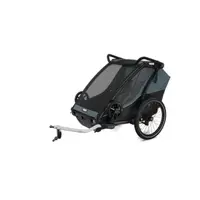 Carucior multisport double Thule Chariot Cab, Dark Gray