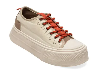 Pantofi sport GRYXX albi, R526D72, din material textil