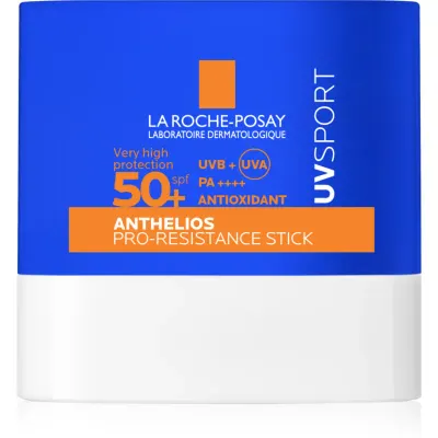 La Roche-Posay Anthelios UV Sport Pro-Resistance Stick Protectie solara cu factor foarte mare, rezistenta la apa, pentru sportivi stick SPF 50+ 8 g