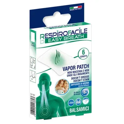 Set 3 x 6 Plasturi pentru Desfundarea Cailor Respiratorii Pharmadoct