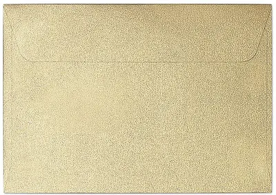 Set de plicuri poștale Galeria Papieru - B7, auriu perlat, 10 bucăți
