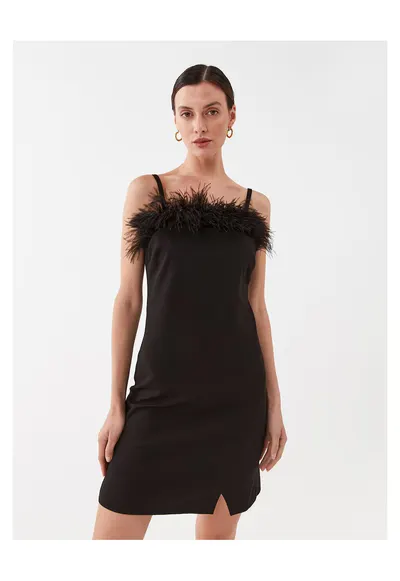 Rochie de cocktail scurta negru