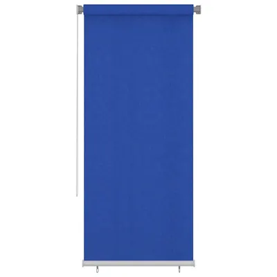 vidaXL Jaluzea rulantă de exterior 105 (l) x 230 (î) cm, albastru, HDPE