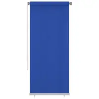vidaXL Jaluzea rulantă de exterior 105 (l) x 230 (î) cm, albastru, HDPE