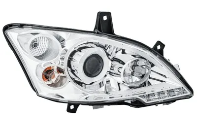 Far dreapta (D1S H7, reglaj electric, cu motoras, fundal cromat) MERCEDES Clasa VIANO (W639), VITO MIXTO (W639), VITO (W639)