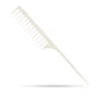 Pieptene - JRL - frizerie/coafor - Alb - J104 - cu coada