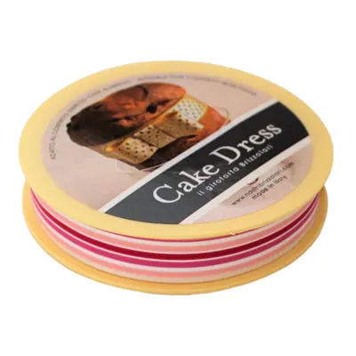 Bandă Decorativă Cake Dress Mini Stripes Roz, 20 m