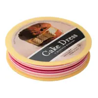 Bandă Decorativă Cake Dress Mini Stripes Roz, 20 m