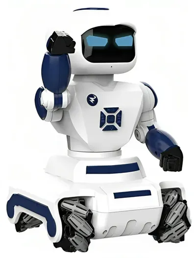 Robot copil Sonne - Naru, cu deplasare prin infraroșu, albastru