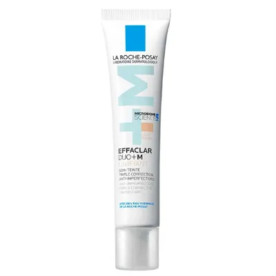 Gel-crema anti-imperfectiuni cu pigment de culoare, nuanta Light, Effaclar Duo+M, La Roche-Posay | 40 ml