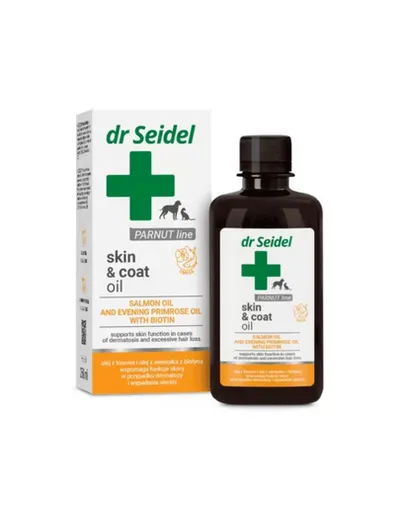 Ulei piele și blană câini pisici DR SEIDEL 250 ml