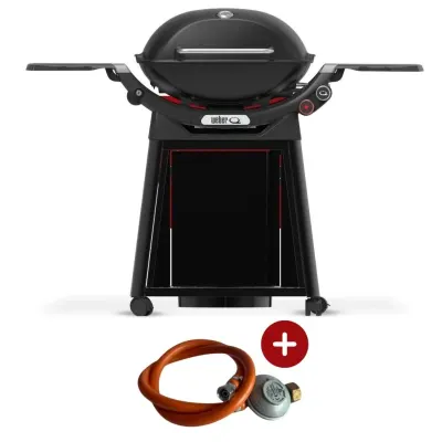 Gratar Gaz Weber Q2800N + suport permanent +Regulator