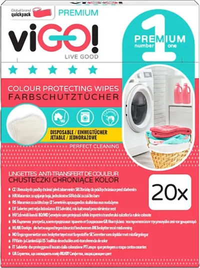 Șervețele anti pete viGO! - Premium №1, 20 buc