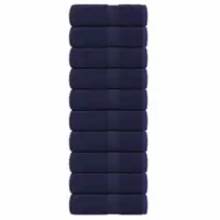 Gossi prosoape de sapun 10 buc albastru marin 360 g/m2 100% bumbac