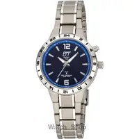 Ceas ETT&nbsp;Eco&nbsp;Tech&nbsp;Time ETT ELT-11447-31M Funk Solar Drive Basic Titan ladies 32mm 5ATM