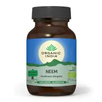 Neem Antibiotic și Antifungic Natural 60 cps ECO| Organic India