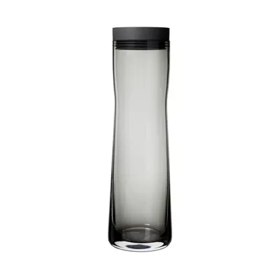 Recipient din sticlă pentru apă Blomus Splash, 1 l, negru