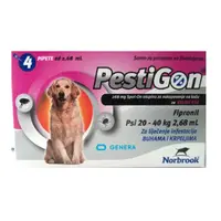Antiparazitar caini Pestigon L (20-40 kg), 4 pipete