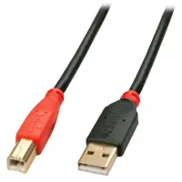 Cablu de imprimanta activ USB-A 2.0 la USB-B 15m T-T, Lindy L42762