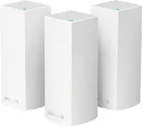 Sistem wi-fi Linksys - Velop Intelligent Mesh WiFi 6.6Gbps, 3 module, alb