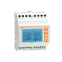 Modular Lcd Multimeter, Non Expandable, Backlight Lcd Icon Display, Auxiliary Supply 100-240vac/115-250vdc. Multilanguage: Italian, English, French, German, Spanish and Portuguese
