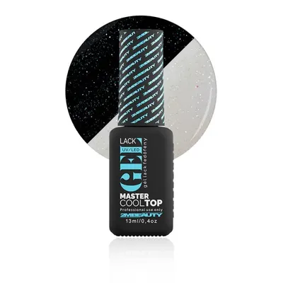 Oja semipermanenta GELlack 2M Master Cool Shimmer Top Multi