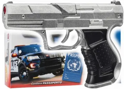 Pistol pentru copii Villa Giocattoli Pronto Intervento - Cu capse