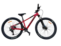 Bicicleta MTB Storm Raptor 1.0, 27.5 Inch, Cadru 13, Frane Hidraulice, Rosu Negru