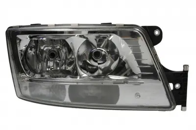 Far dreapta (2 H7 2 LED PY21W, electric, cu motor, cu lumina de zi, culoare insert: crom platinat) EURO 6 potrivit MAN TGS I, TGX I 09.16-09.21