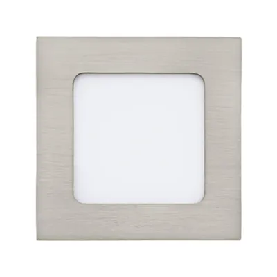 Fueva 1 square / IP20 5,5W 3000K nickel-matt IP20
