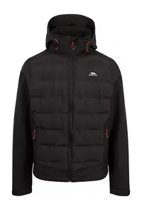 Geaca softshell cu gluga - pentru trekking Alwero - Negru