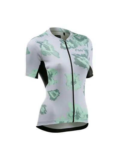Tricou ciclism maneca scurta - Force EVO Woman Jersey Short Sleeve - Light Grey…