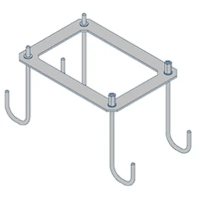 Mounting/fixing Platenmounting/fixing Plate Grey Ca Colonnina