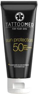 TattooMed Cremă de protecție solară pentru tatuaje, SPF50, 100 ml