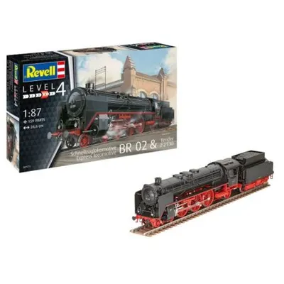Locomotiva br 02 si tender 2 2 t30 Revell RV02171