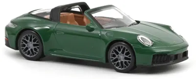Model de colecție NOREV Modern: Mașini - Porsche 911 GTS Targa 2024 British Racing Green Jet-car
