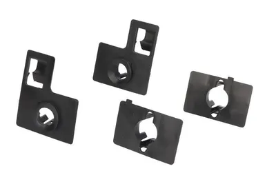 Set montare senzori parcare spate 4 buc., plastic, negru potrivit OPEL CORSA F dupa 2019