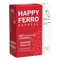 Happyferro Express, 20 plicuri cu granule orodispersabile – Fiterman