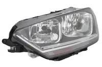 Far Stanga (H15 H21W H7, electric, cu motor, culoare insert: negru) potrivit VW GOLF SPORTSVAN VII