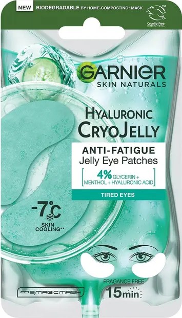Garnier Skin Naturals Mască de ochi folie Cryo Jelly, 5 g