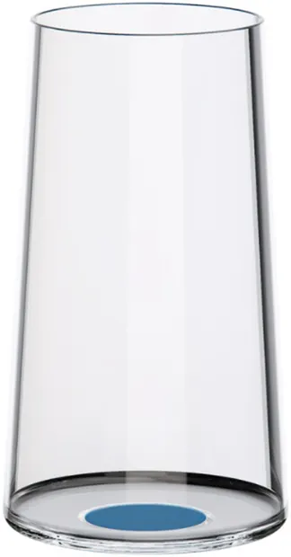 Pahare pentru șampanie Trebonn - SplitGlass, 2 bucăți , 320 ml, albastru