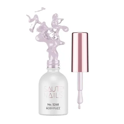 Ojă semi Saute Nails Rosy Fuzz - S268 8ml