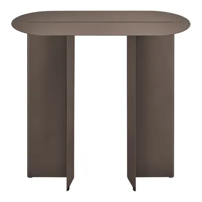 Masă consolă maro din oțel 35x80 cm Oru – Blomus