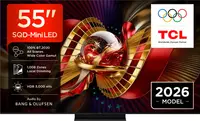 Televizor smart TCL - 55C8L, 55'', SQD-Mini LED, 4K, 144 Hz, negru