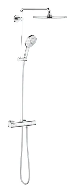 Sistem dus Grohe SmartActive 310, aparent, termostat, 310 mm, 1 functie, crom, 27968001