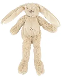 Jucărie moale Happy Horse - Iepurașul Richie, bej, 27 cm